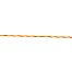 Lanko na elektrický ohradník, priemer 2 mm, žltooranžový, 500 m