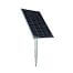 Premium sada solárného ohradníka - Kompletná prenosná schránka + 10 J chytrý RF zdroj, 200W panel