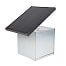 Premium sada solárného ohradníka - Kompletná prenosná schránka + 3 J chytrý RF zdroj, 40 W panel