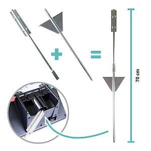 Funkcie a vlastnosti chytrých prenosných RF ohradniku fencee solar DUO RF SDX