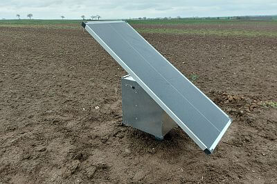 Stavba elektrického ohradníka pre výstavu Naše pole