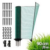 Univerzálna ohradníková sieť, nevodivá, dĺžka 25 m, výška 90 cm