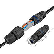 Vodotesný vysokonapäťový káblový konektor pre vodiče do Ø 2,5 mm