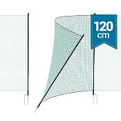 Bránka pre mobilné ohradníkové siete, výška 120 cm, šírka 90 cm, 2 hroty, nevodivá