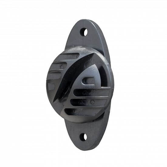 Izolátor na elektrický ohradník, pre lanká a drôty na klinec alebo vrut - 10 ks