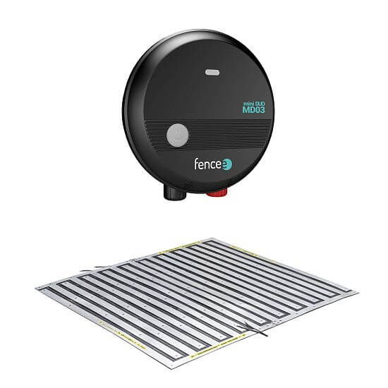 Sada pre elektrický ohradník s elektrickou podložkou pod auto proti kunám - DUO zdroj elektrického ohradníka 0,3 J