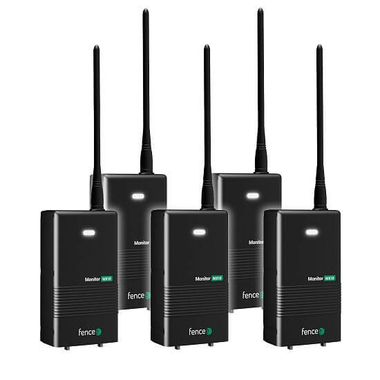 Doplnková sada zariadenie na monitorovanie chytrého elektrického ohradníka - 5 × Monitor MX10