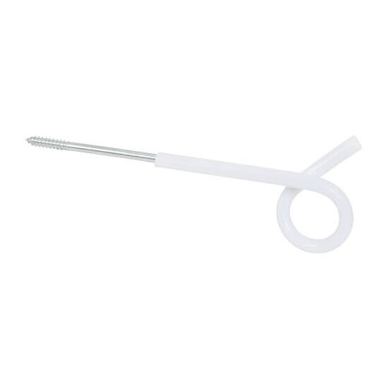 Izolátor na elektrický ohradník s vrutom, dĺžka 25 cm, očko ø 7 mm - 5 ks