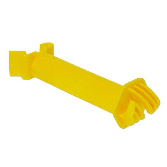 Predsadený izolátor na elektrický ohradník pre T-stĺpik, pre drôty a lanká do 8 mm - 25 ks