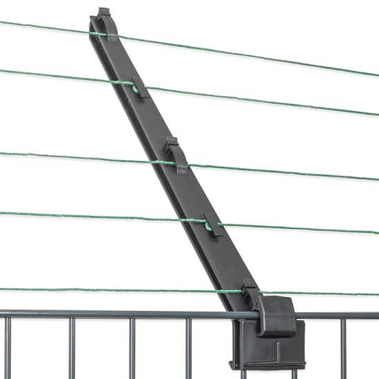 Izolátor na elektrický ohradník s ochranou proti škodcom, dĺžka ramena 40 cm