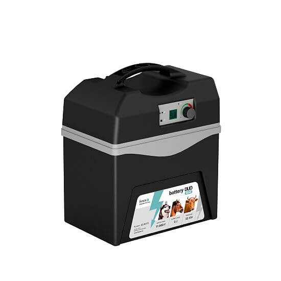 Batériový prenosný zdroj pre elektrické ohradníky battery DUO BD20
