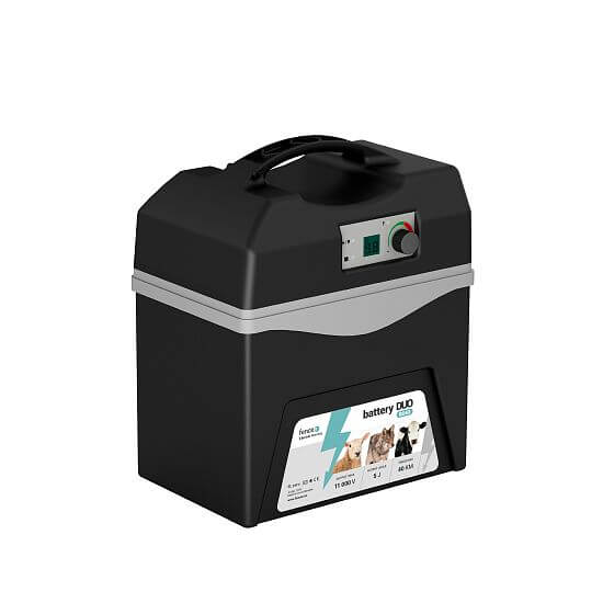 Batériový prenosný zdroj pre elektrické ohradníky battery DUO BD50