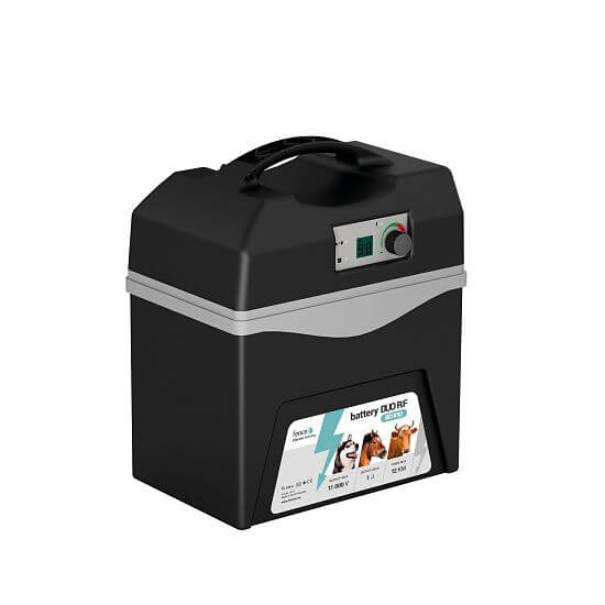 Batériový prenosný RF zdroj pre elektrické ohradníky DUO RF BDX10