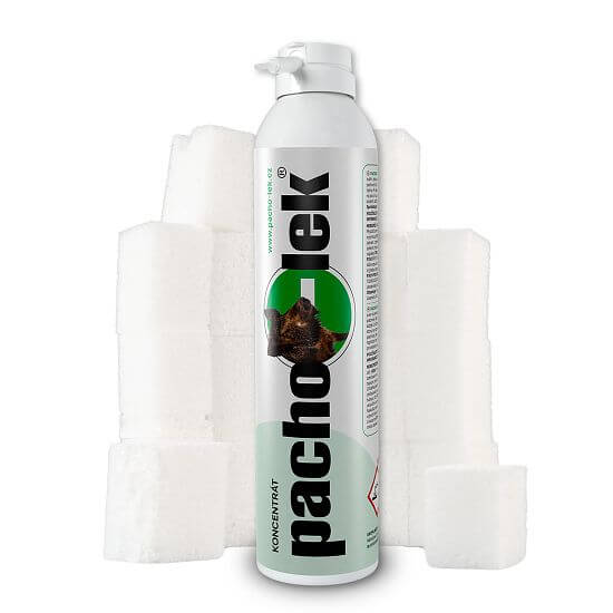 Sada pachového ohradníka proti čiernej zveri, diviakom + nosič pachového ohradníka 100 ks