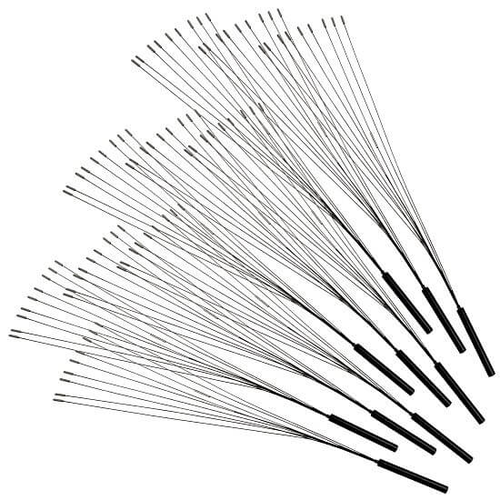 Elektrická tráva s oceľovými drôtmi pre elektrický ohradník - 10 ks