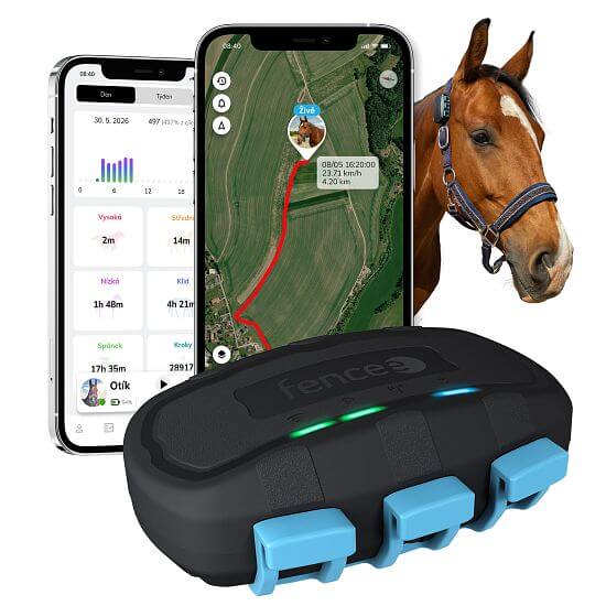 Inteligentný lokátor pre kone fencee EquiGPS Track