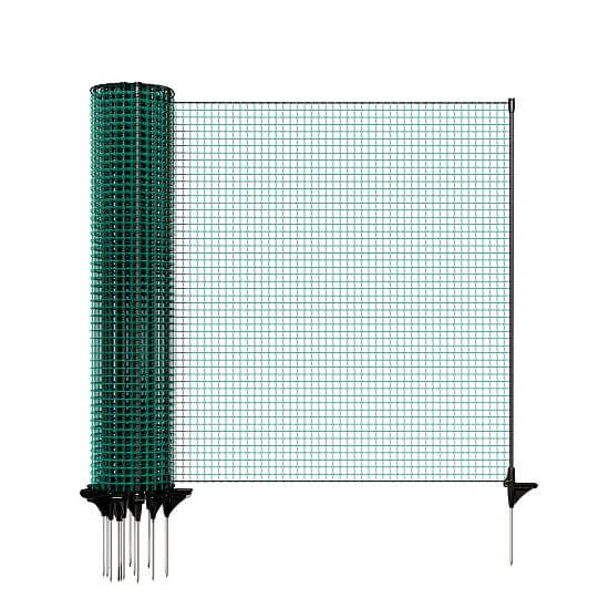 Univerzálna zelená ohradníková sieť, nevodivá FIX, dĺžka 20 m, výška 80 cm