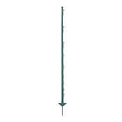Plastový stĺpik pre elektrický ohradník, dĺžka 150 cm, 14 očiek, zelený
