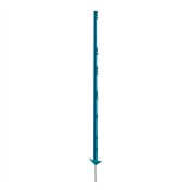 Plastový stĺpik pre elektrický ohradník, dĺžka 156 cm, 11 očiek, modrý