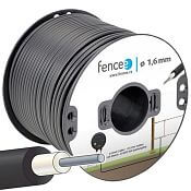 Vysokonapäťový hliníkový kábel 1,6 mm pre elektrický ohradník - 20 m