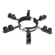 Izolátor na elektrický ohradník na odkvap proti kunám, ø 87 - 92 mm
