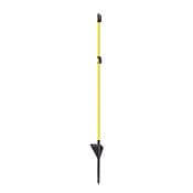 Sklolaminátová tyčka pre elektrický ohradník 110 cm, pätka a špička, 3 izolátory