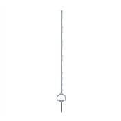 Plastový stĺpik pre elektrický ohradník, dĺžka 157 cm, 12 očiek, biely