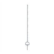 Mobilná plastová tyčka na elektrický ohradník, dĺžka 157 cm, 12 očiek, biely