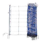 Modrá sieť na elektrický ohradník pre ovce, výška 108 cm, dĺžka 50 m