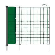 Zelená sieť STANDARD pre elektrický ohradník pre psy, králiky, mačky, výška 65 cm, 25 m, 1 bodec
