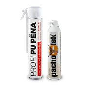 Sada pachového ohradníka - na rýchlu ochranu plodín a vinohradov 1 km - 1 ks PU peny + 1 ks koncentrátu