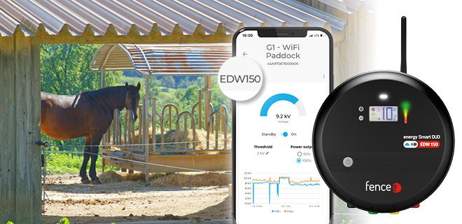 nepretržitý prehľad výkonu elektrických ohradníkov