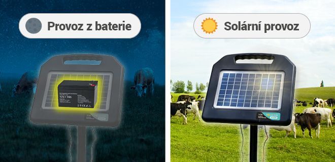 Bezúdržbová prevádzka ohradníka